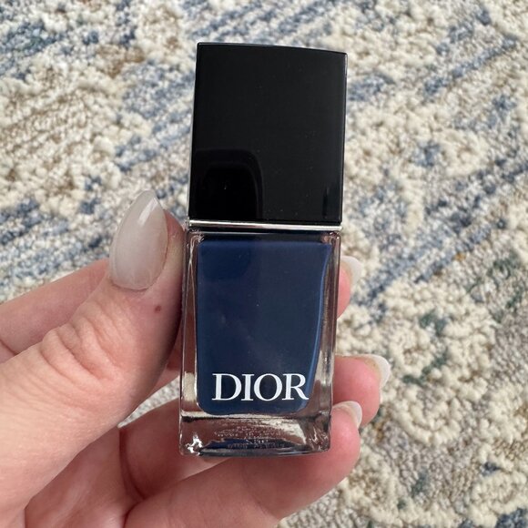 Dior Other - Dior Vernis Nail Polish #756 – Deep Navy Blue